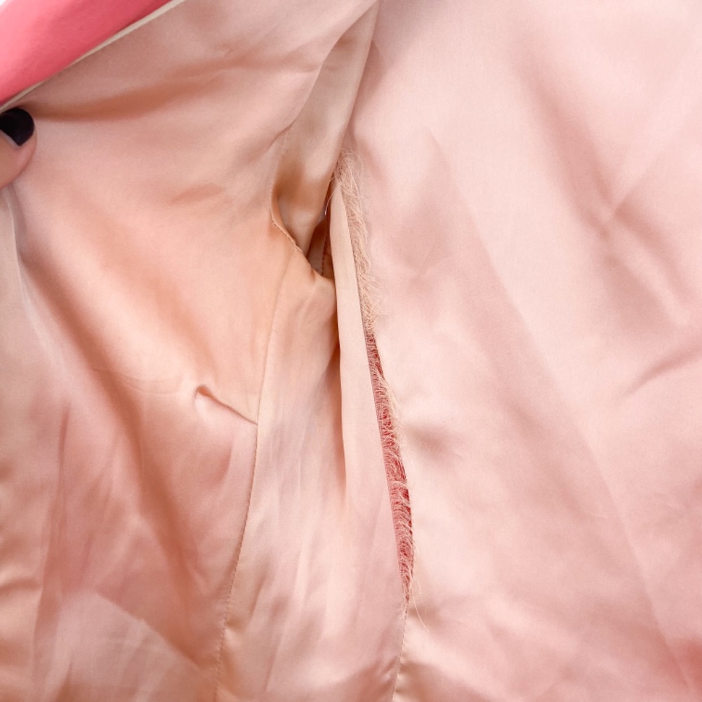 Zara women pink double breasted chic blazer Sz S - Picture 11 of 12